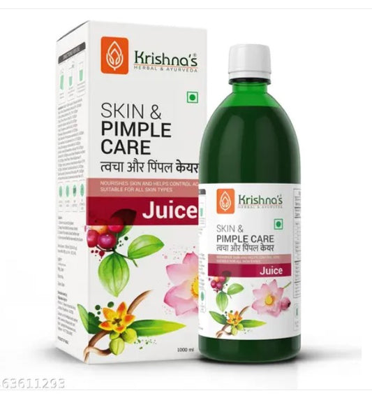 Krishna's Herbal & Ayurveda Skin & Pimple Care Juice