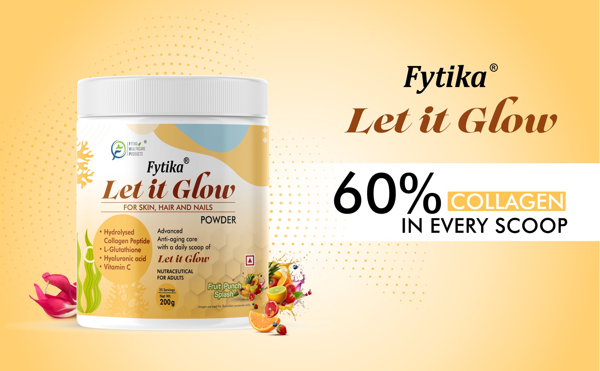 Fytika Let It Glow Collagen Powder