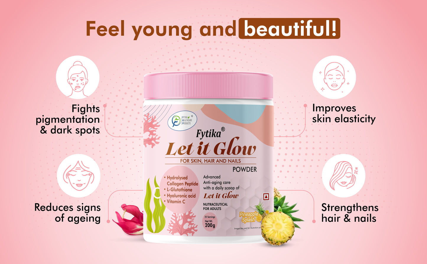 Fytika Let It Glow Collagen Powder
