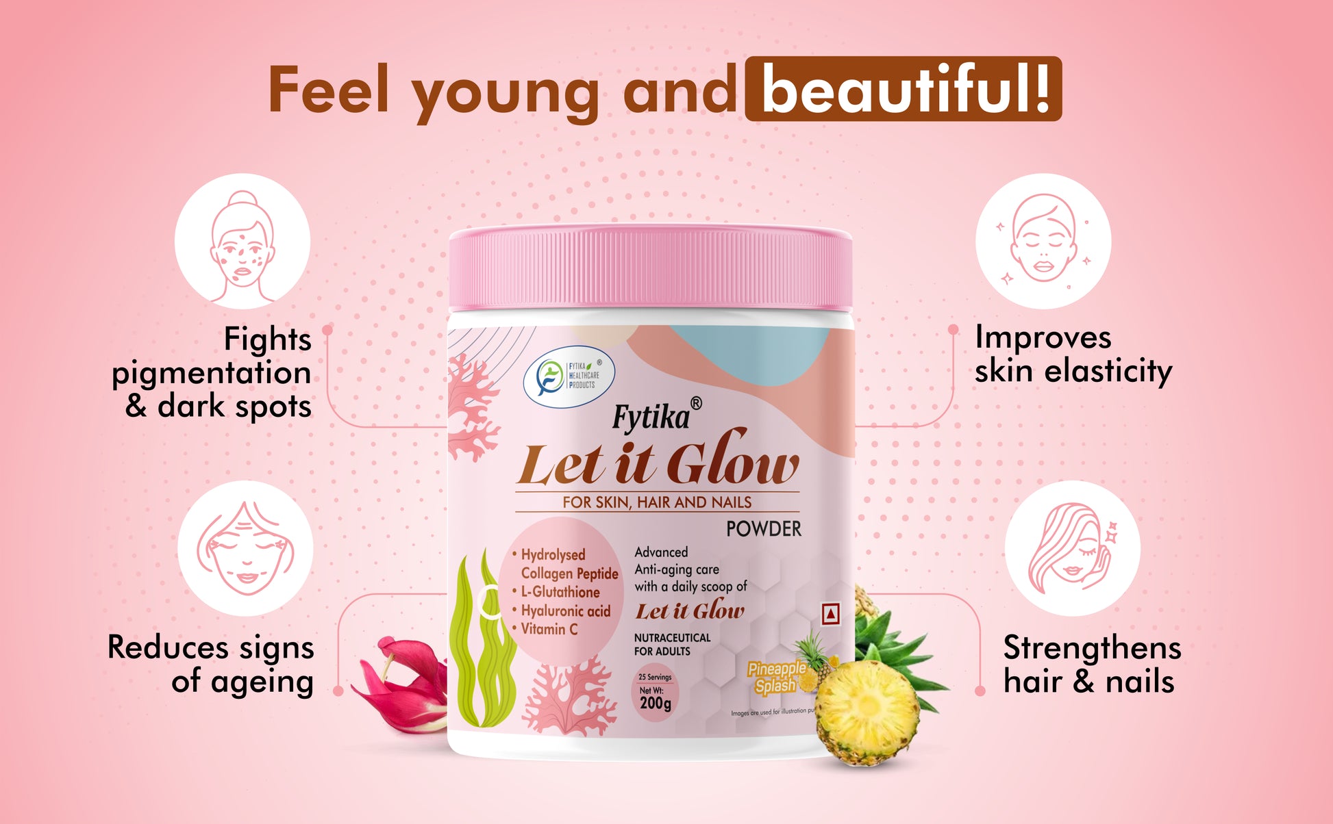Fytika Let It Glow Collagen Powder