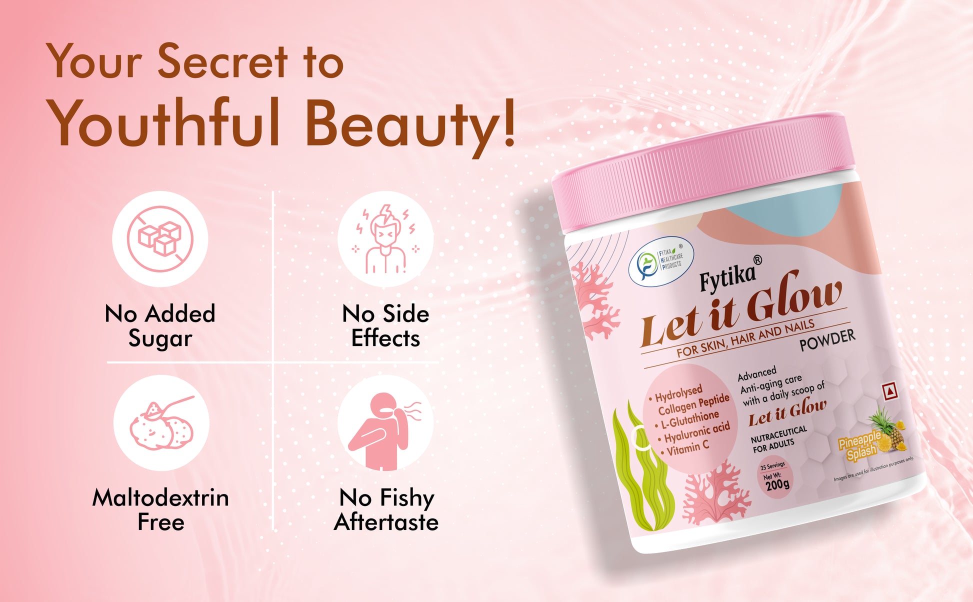 Fytika Let It Glow Collagen Powder