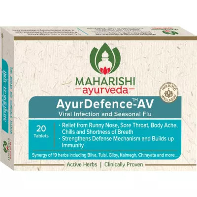 Maharishi Ayurveda Ayurdefence-Av For Viral Infections & Seasonal Tablets