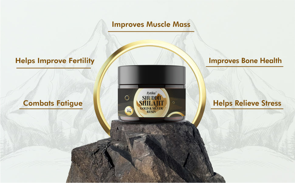 Fytika Shuddh Shilajit Gold & Silver Resin