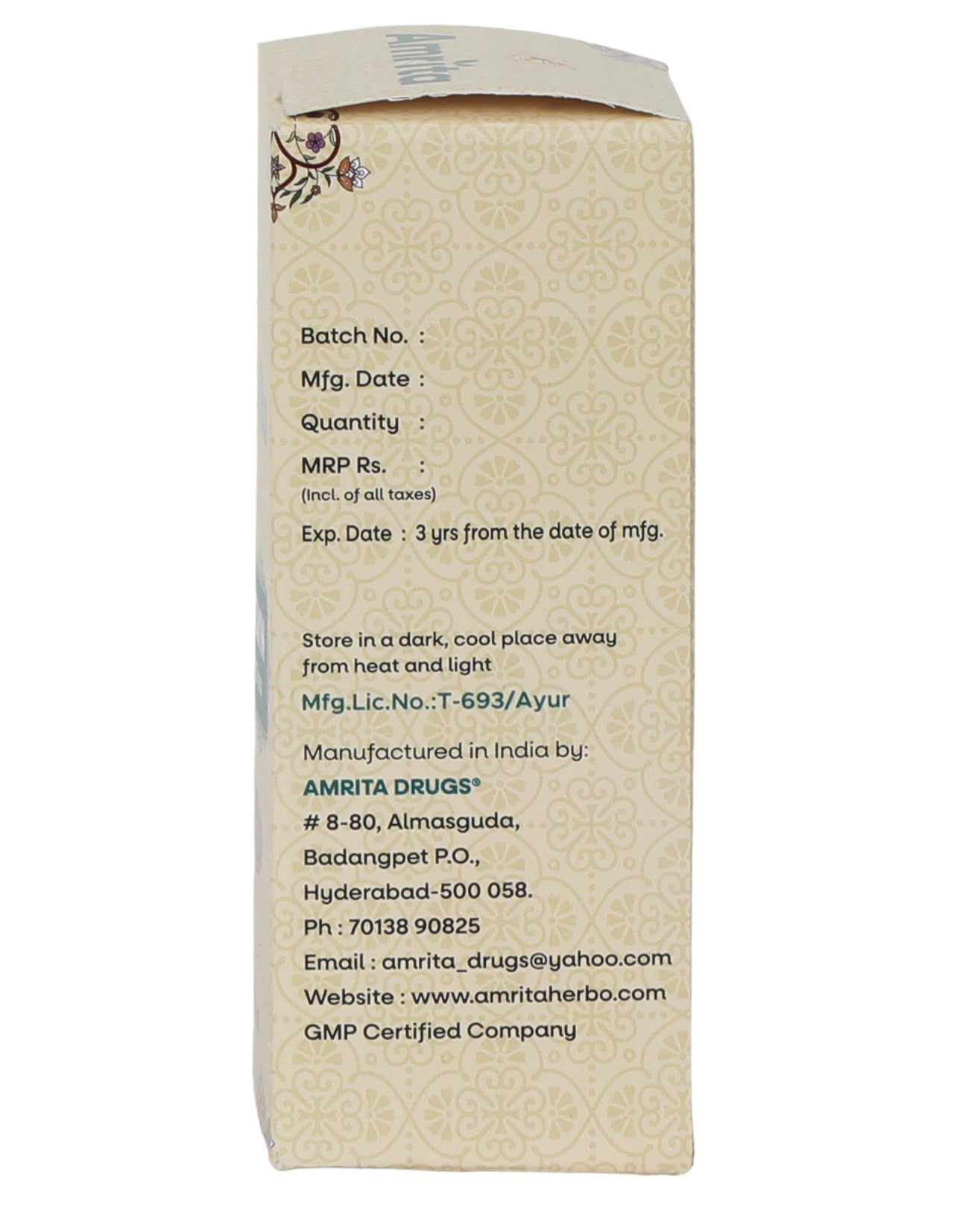 Amrita Tuswin Cough Syrup (Pack of 2)