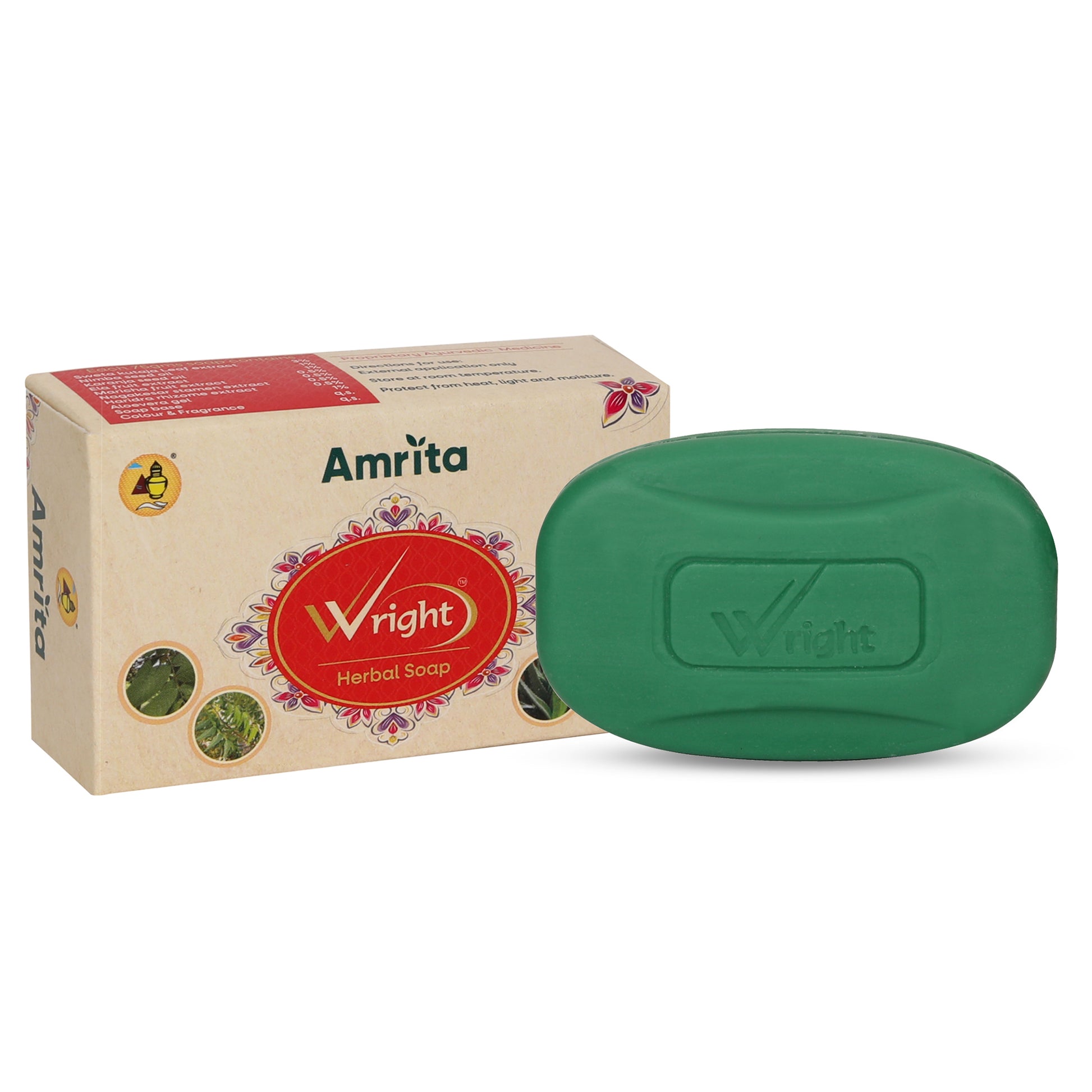 Amrita Wright herbal soap (Pack of 2)