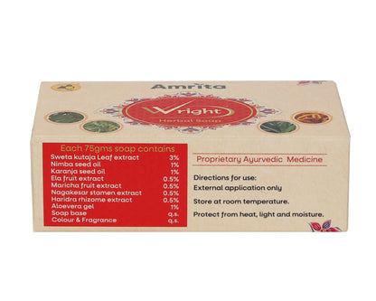 Amrita Wright herbal soap (Pack of 2)