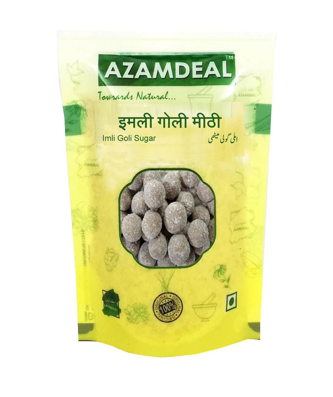 Azamdeal Tasty Imli Goli Sugar / Meethi Imli Goli