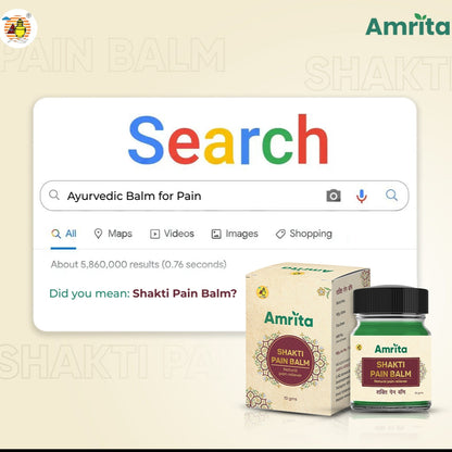 Amrita Shakti Pain Balm (Pack of 3)