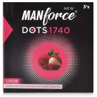 Mankind Pharma New Manforce 1740 Dots Lichi Flavour