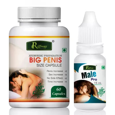 Riffway Big Penis Size + Male Pro Oil