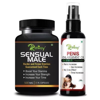 Riffway Sensual Male + Penis Enlargement Oil