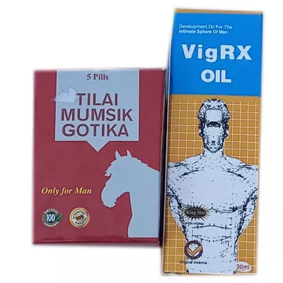 Girik Tilai Mumsik Gotika + Vigrx Oil Combo