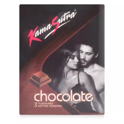 KamaSutra Dotted Condom Chocolate Flavoured