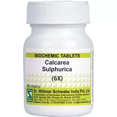 Willmar Schwabe India Calcarea Sulphuricum 6X