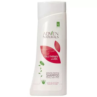 Adven Keratin Shampoo with Aloe Vera, Brahmi and China