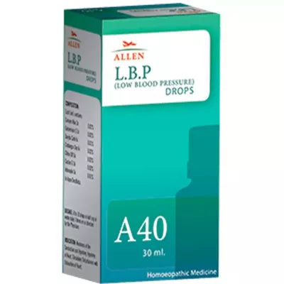 Allen A40 Low Blood Pressure (LBP) Drops