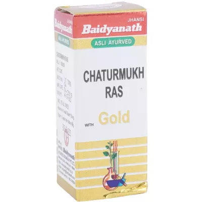 Baidyanath Chaturmukh Ras (Swarna Yukta)