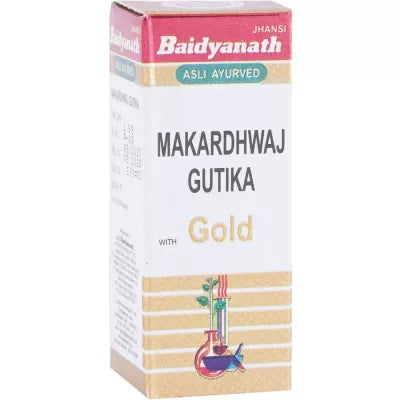 Baidyanath Makardhwaj Gutika (Swarna Kesar Yukta)