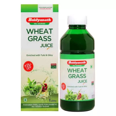 Baidyanath Wheat Grass Juice (Enriched With Tulsi & Giloy)