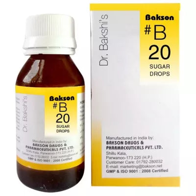 Bakson B20 Sugar Drops