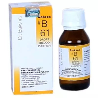 Bakson B61 Blood Purifier Drops