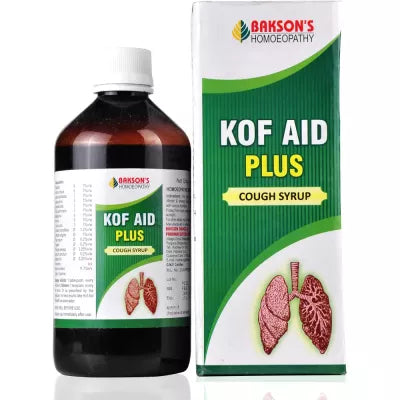 Bakson Kof Aid Plus Syrup AYUSH Upchar