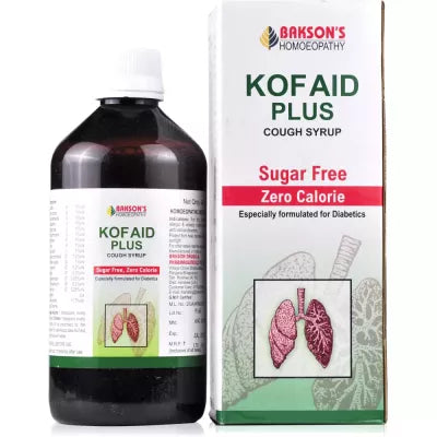 Bakson Kof Aid Plus Syrup (Sugar Free)