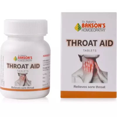 Bakson Throat Aid Tablets AYUSH Upchar