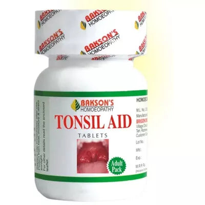 Bakson Tonsil Aid Tablets AYUSH Upchar