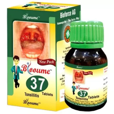 Bioforce Blooume 37 Tonsisan Tablets – AYUSH Upchar