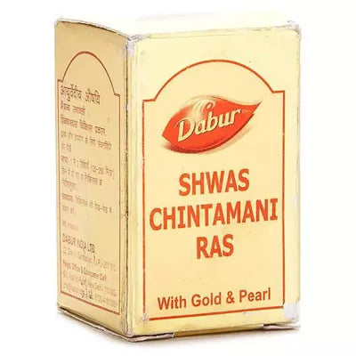 Dabur Shwas Chintamani Ras With Gold