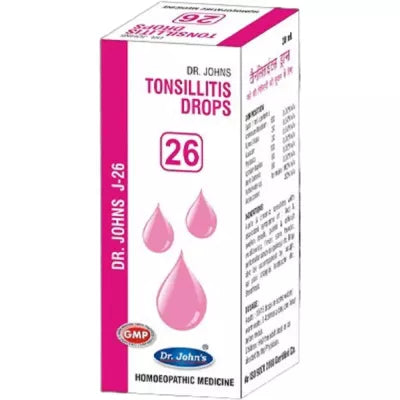 Dr. John J 26 Tonsillitis Drops