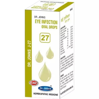 Dr. John J 27 Eye Infection Oral Drops