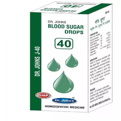Dr. John J 40 Blood Sugar Drops