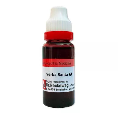 Dr. Reckeweg Yerba Santa (Eriodictyon Glutinosum) 20 ML