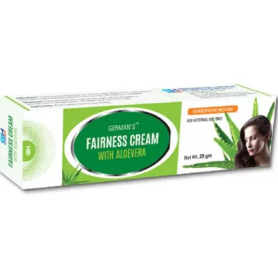 German Homeo Care & Cure Fairness Cream with Aloevera
