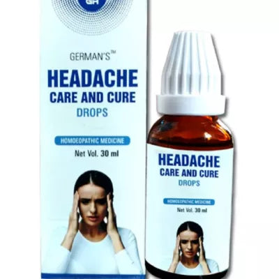 German Homeo Care & Cure Headache Drops