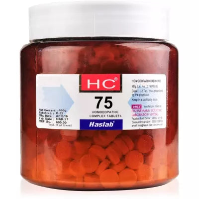 Haslab HC 75 (Chamomilla Complex) AYUSH Upchar