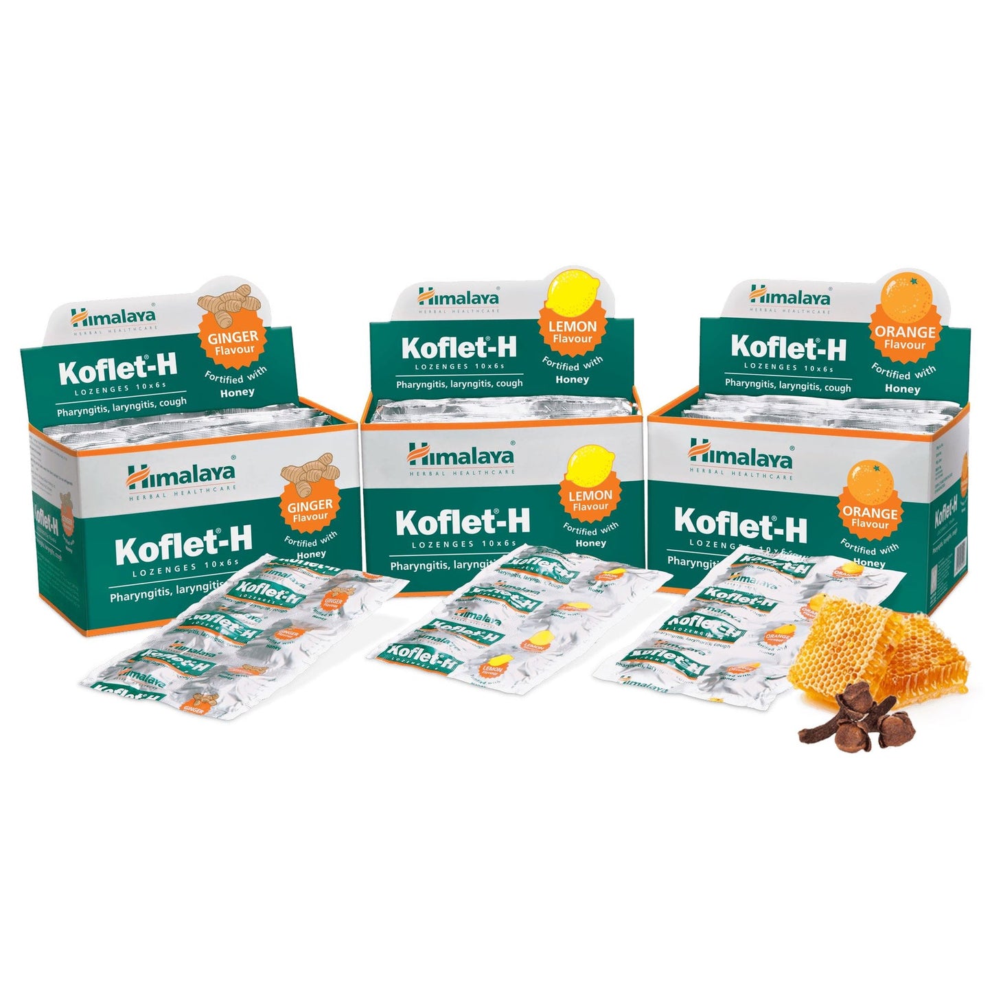 Himalaya Koflet H Lozenges (Fortified With Honey)