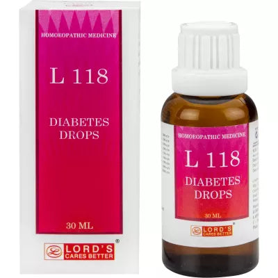 Lords L 118 Diabetes Drops