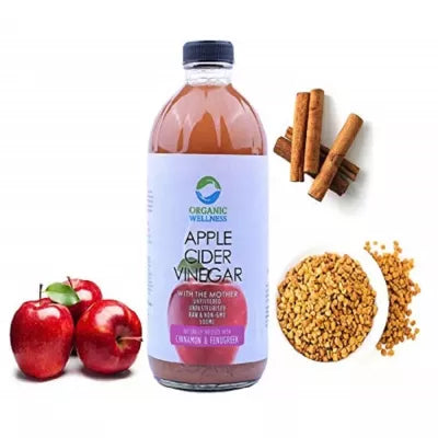Organic Wellness Apple Cider Vinegar With Cinnamon & Fenugreek
