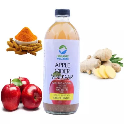 Organic Wellness Apple Cider Vinegar With Ginger & Turmeric