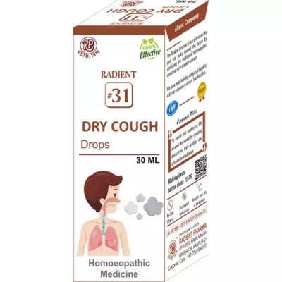 Radient 31 Dry Cough Drops