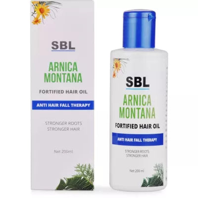 SBL Arnica Montana Fortified Hair Oil-Anti Hair Fall Therapy AYUSH Upchar