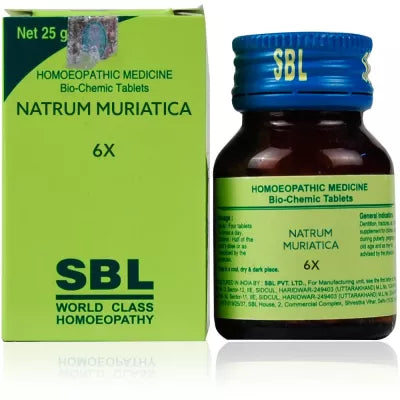 SBL Natrum Muriaticum 6X