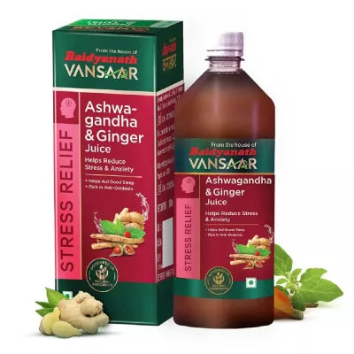 Vansaar Ashwagandha Ginger Juice