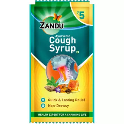 Zandu Ayurvedic Cough Syrup Fast & Long Lasting Relief